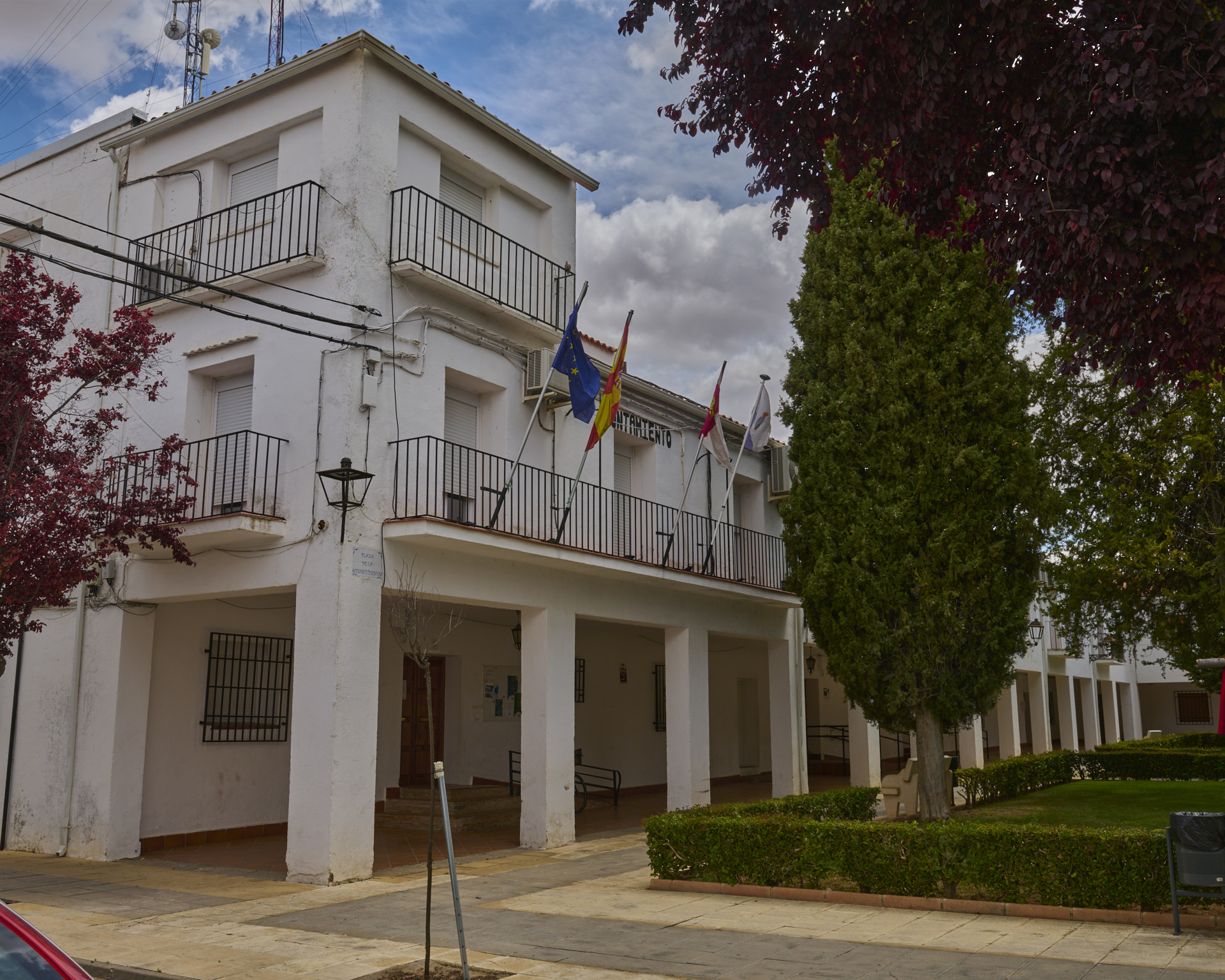 Imagen del ayuntamiento de Llanos del Caudillo